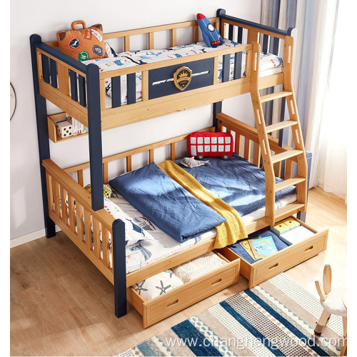 hot sale durable cheap kids beds bunk